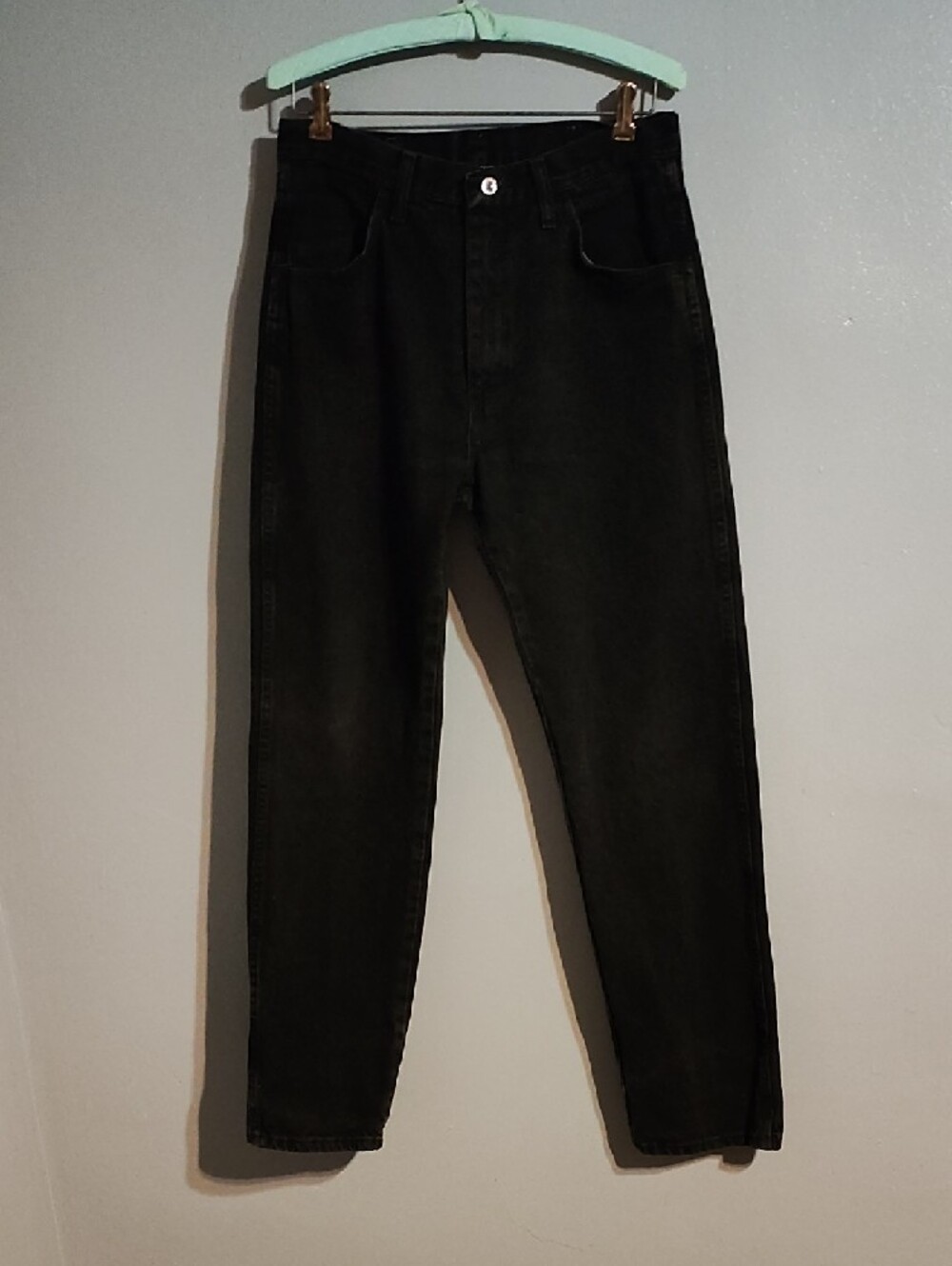 Rustler Black Slim Straight Jeans - Picture 7 of 17